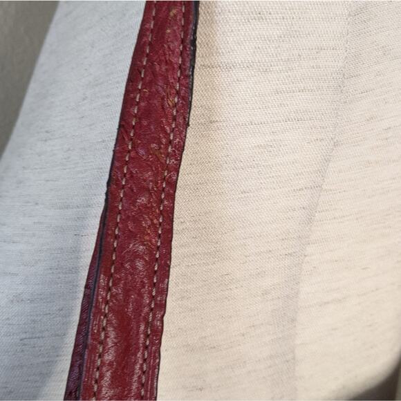 Fossil Red Leather Shoulder Bag - Picture 11 of 11